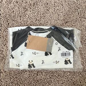 Kyte BABY Black & White Zen Shortall